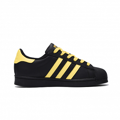 Adidas Originals SUPERSTAR Anti Slip Wear Resistant Low Top Skateboard Shoes Unisex Black