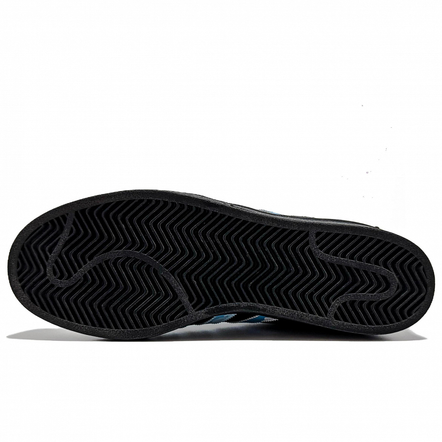 Adidas Originals Superstar Skateboard Shoes Unisex Low Top Black/Blue купить в интернет-магазине Yoocart с быстрой доставкой по России.