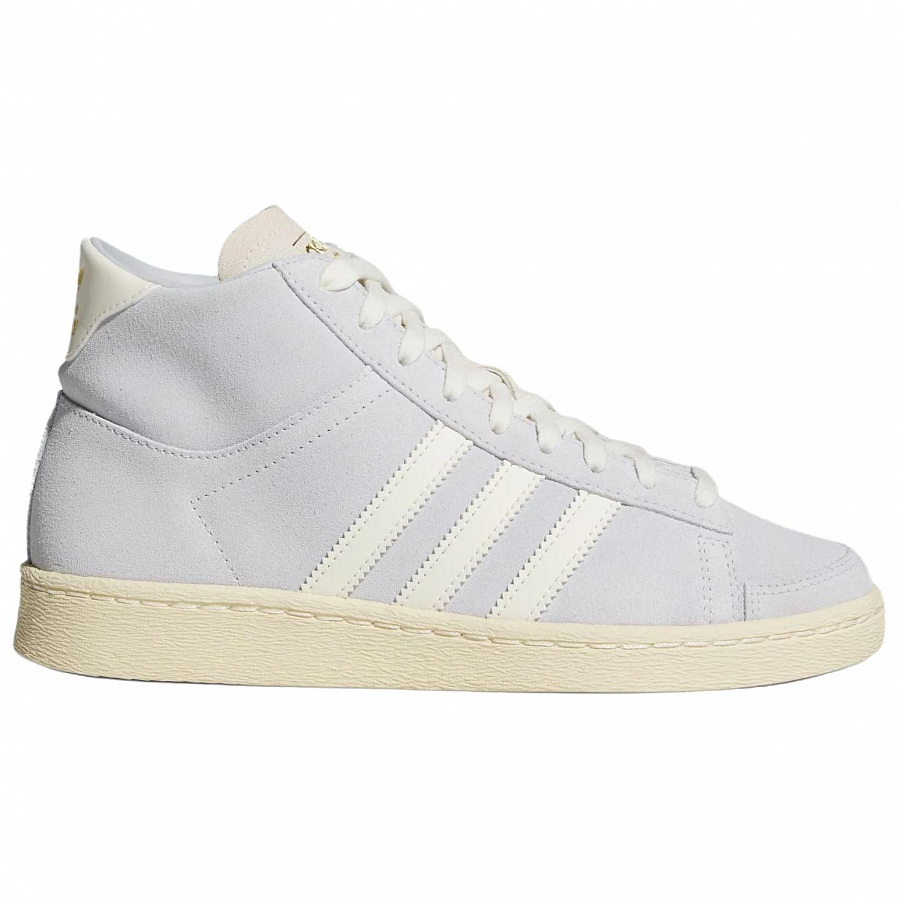 Adidas Originals Anti Slip Wear Resistant High Top Skateboard Shoes Women's Light White violet купить в интернет-магазине Yoocart с быстрой доставкой по России.