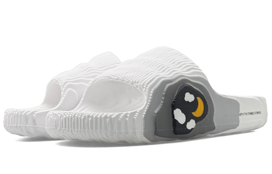 Adidas Originals ADILETTE 22 Abrasion Resistant Slide Slippers Unisex White купить в интернет-магазине Yoocart с быстрой доставкой по России.