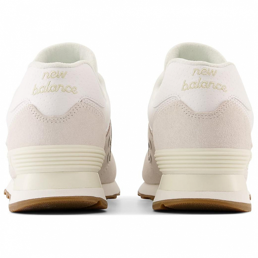 New Balance NB 574 Cushioning Wear-Resistant Low-Top Casual Shoes Unisex Ecru купить в интернет-магазине Yoocart с быстрой доставкой по России.