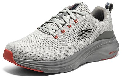 Skechers Vapor Foam Cloud Trail Low Top Casual Shoes Men's Gray Orange