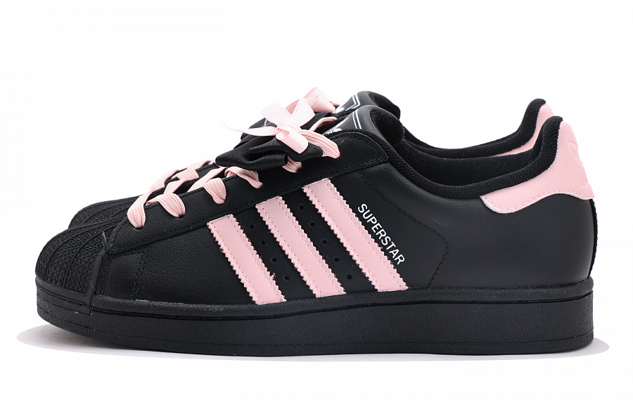 Adidas Originals SUPERSTAR Coverage Slip Resistant And Abrasion Resistant Low Top Skateboard Shoes Unisex Pink купить в интернет-магазине Yoocart с быстрой доставкой по России.
