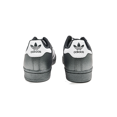 Adidas Originals SUPERSTAR Gradient Baby's Breath Abrasion Resistant Low Top Skateboard Shoes Unisex Black White