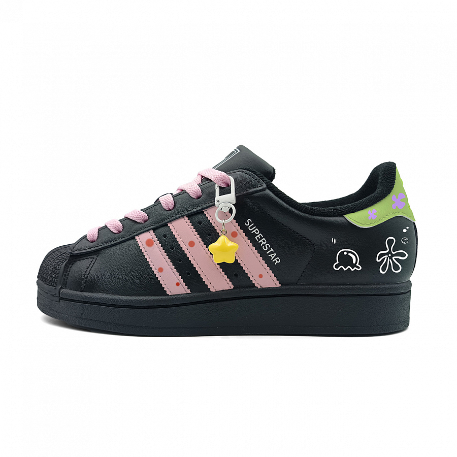 Adidas Originals Superstar 2 Low Top Skateboard Shoes Unisex Black купить в интернет-магазине Yoocart с быстрой доставкой по России.