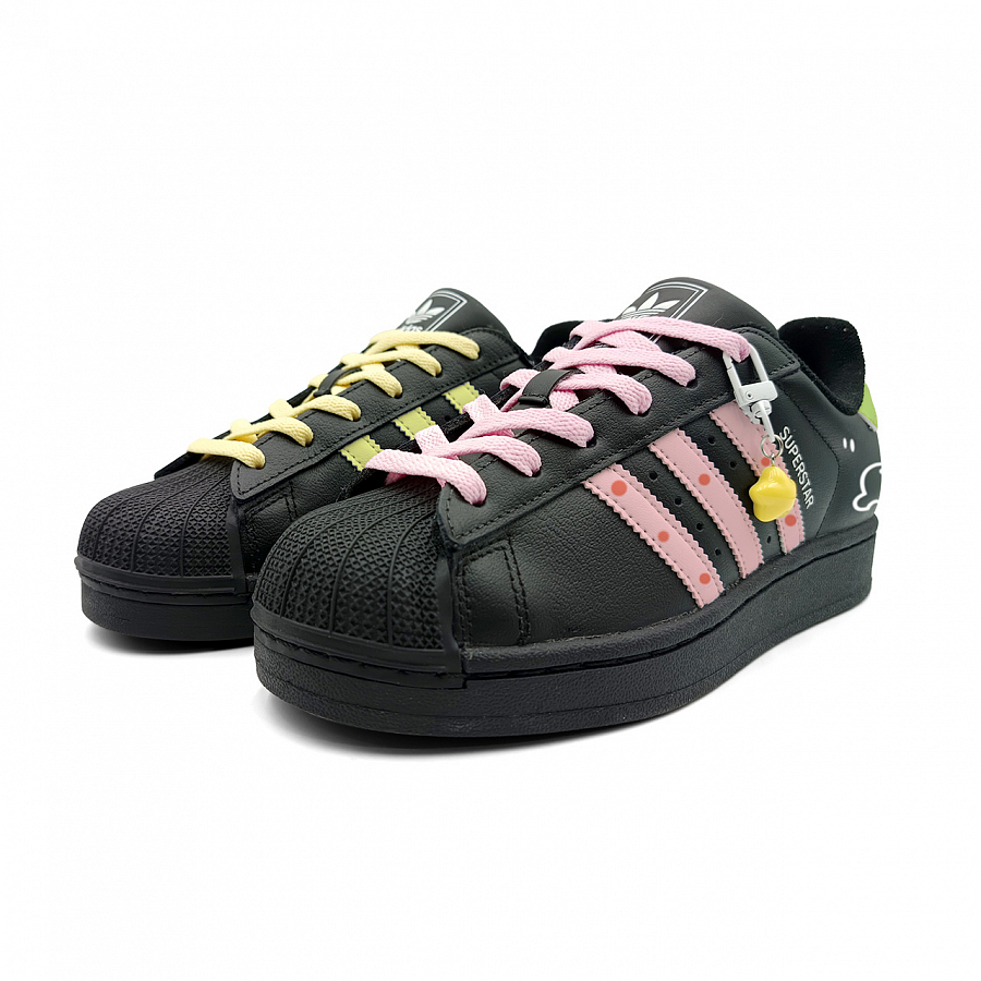 Adidas Originals Superstar 2 Low Top Skateboard Shoes Unisex Black купить в интернет-магазине Yoocart с быстрой доставкой по России.