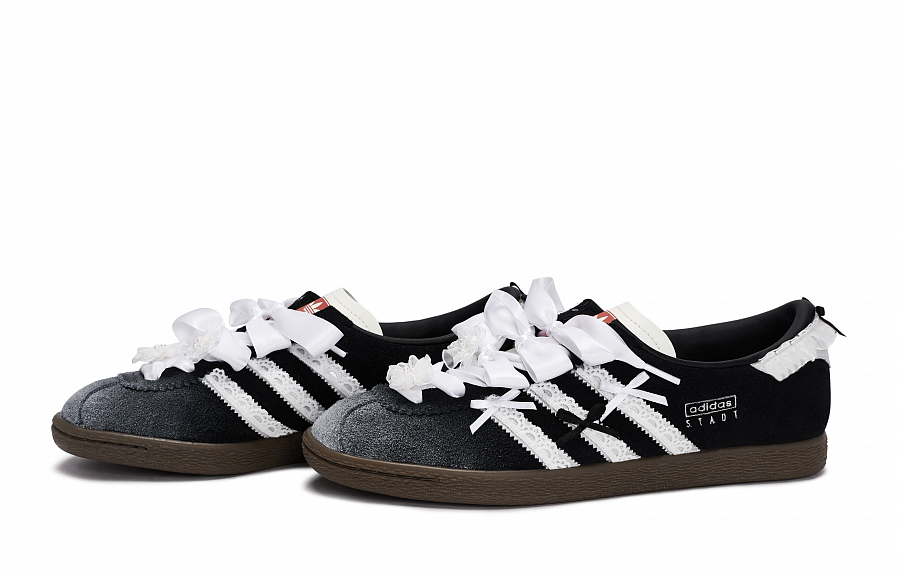 Adidas Originals Stadt Skateboard Shoes Unisex Low Top Black/White/Silver купить в интернет-магазине Yoocart с быстрой доставкой по России.