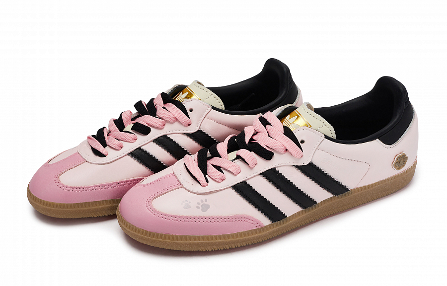 Adidas Originals SAMBA OG Skateboard Shoes Women's Low Top Black/Pink/Brown купить в интернет-магазине Yoocart с быстрой доставкой по России.