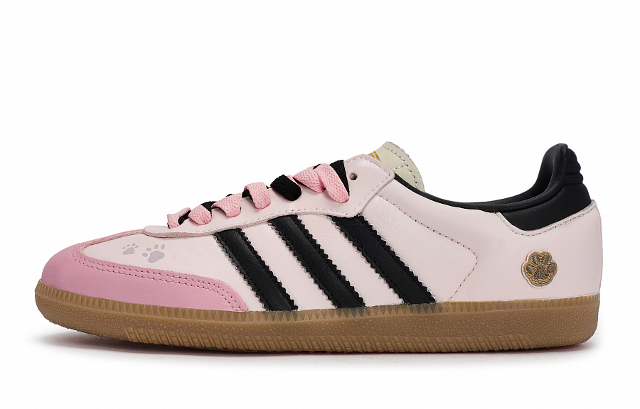 Adidas Originals SAMBA OG Skateboard Shoes Women's Low Top Black/Pink/Brown купить в интернет-магазине Yoocart с быстрой доставкой по России.