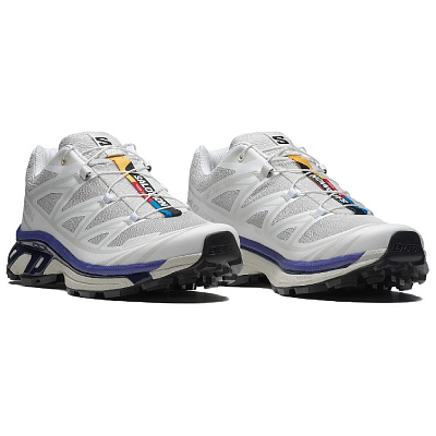 SALOMON XT-6 Anti-Slip Wear-Resistant Low-Top Casual Running Shoes Unisex White