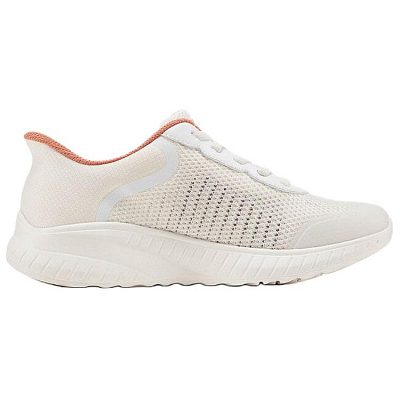 Skechers BOBS SQUAD CHAOS Low Top Casual Running Shoes Women's Ecru