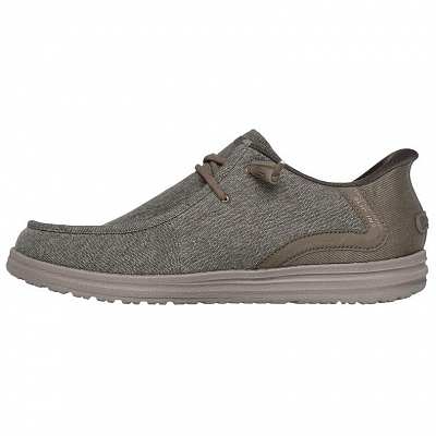 Skechers Melson Low Top Casual Shoes Men's Brown