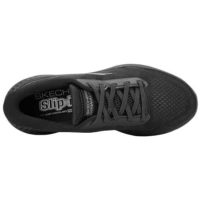 Skechers Street Wear-resistant And Lightweight Low-Top Casual Shoes Men's Black