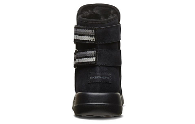Skechers ON THE GO Thermal Abrasion Resistant Short Snow Boots Women's All Black