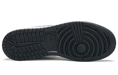 Jordan Air Jordan 1 Cushioning Wear-Resistant High-Top Vintage Basketball Shoes Men's Black Brown