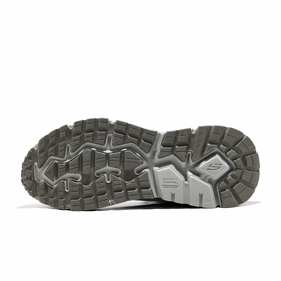 Skechers Sport Abrasion-Resistant Low-Top Outdoor Shoes Men's Gray
