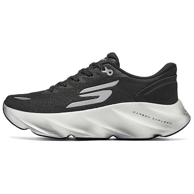 Skechers MEN'S GO Low Top Running Shoes Men's Black White