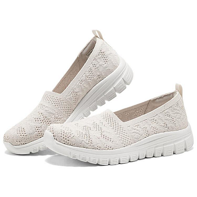 Skechers SPORT ACTIVE Low Top Casual Shoes Women's White