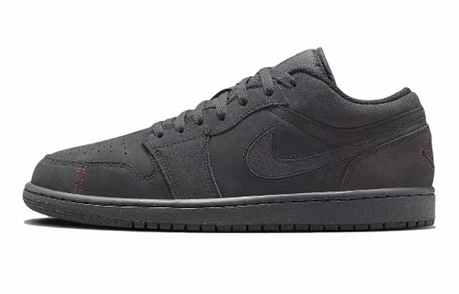 Jordan Air Jordan 1 Slip-Resistant Low-Top Vintage Basketball Shoes Men's Black купить в интернет-магазине Yoocart с быстрой доставкой по России.