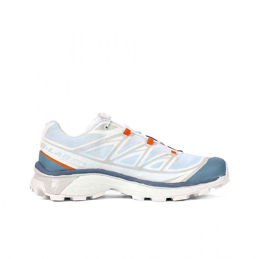 SALOMON XT-6 Cushioned Anti-Slip Wear-Resistant Breathable Lightweight Low-Top Trail Running Shoes Unisex Blue