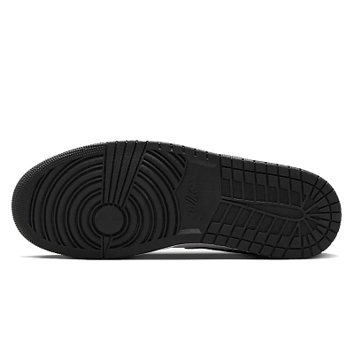 Jordan Air Jordan 1 Cushioned Slip-Resistant Abrasion-Resistant Mid-Top Vintage Basketball Shoes Men's Dark Purple