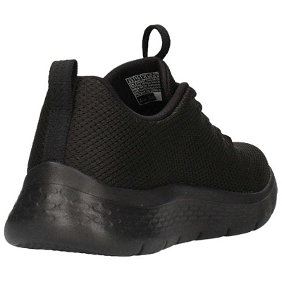 Skechers Go Walk Fle Low Top Running Shoes Men's Black