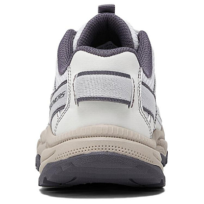 Skechers OUTDOOR WOMENS Abrasion Resistant Rebound Lightweight Low Top Hiking Shoes Women's White Gray