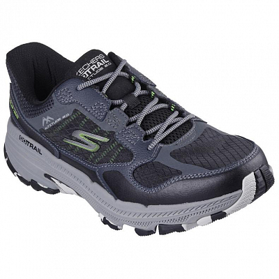 Skechers GO RUN Trail Altitude 2.0 Low Top Running Shoes Men's Black Gray