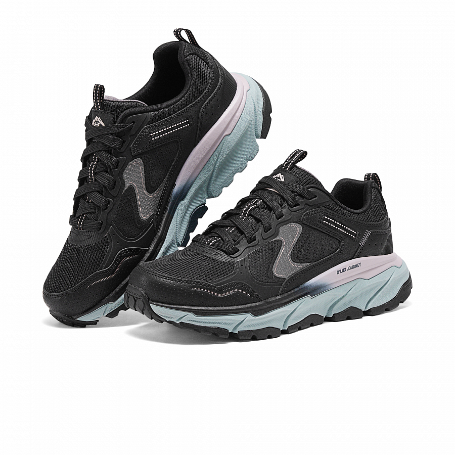 Skechers OUTDOOR Low Top Hiking Shoes Women's Black Green купить в интернет-магазине Yoocart с быстрой доставкой по России.