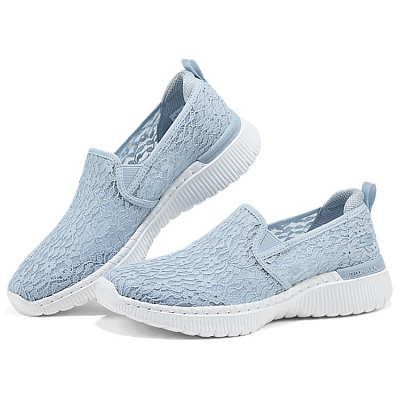 Skechers GO WALK SMART 3 Abrasion Resistant Breathable Low Top Casual Shoes Women's Blue