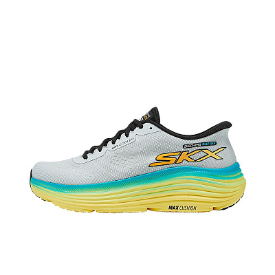 Skechers MEN'S GO Low Top Running Shoes Men's Gray Blue