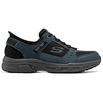 Skechers OUTDOOR MENS Low Top Hiking Shoes Men's Silver Black
