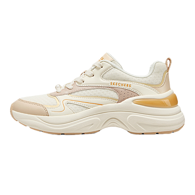Skechers Low Top Chunky Sneakers Women's White Orange