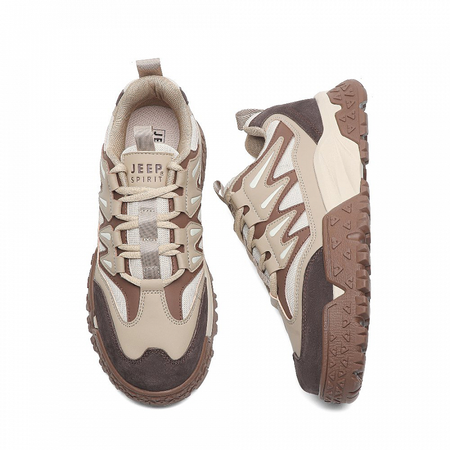 JEEP SPIRIT Skateboard Shoes Men's Low top Natural Deer купить в интернет-магазине Yoocart с быстрой доставкой по России.
