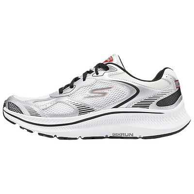 Skechers MEN'S GO Low Top Casual Running Shoes Men's White Black