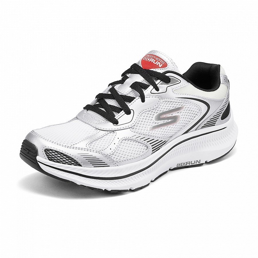 Skechers Go Run Consistent 2.0 Abrasion Resistant Low top Casual Running Shoes Men's White Black купить в интернет-магазине Yoocart с быстрой доставкой по России.