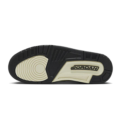 Jordan Legacy 312 Anti-Slip Wear-Resistant Low-Top Vintage Basketball Shoes Women's Beige Brown