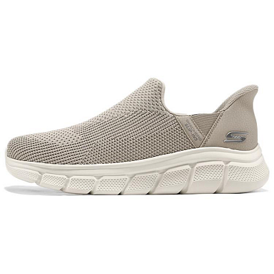 Skechers Bob's SPORT Low Top Casual Shoes Men's Taupe