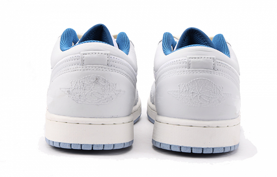 JORDAN Air JORDAN 1 Vintage Basketball Shoes Men Low-Top White Blue купить в интернет-магазине Yoocart с быстрой доставкой по России.
