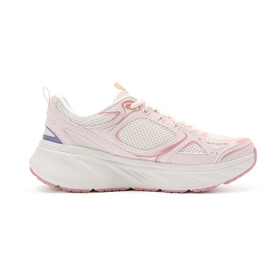 Skechers SPORT WOMENS Low Top Running Shoes Women's White Pink