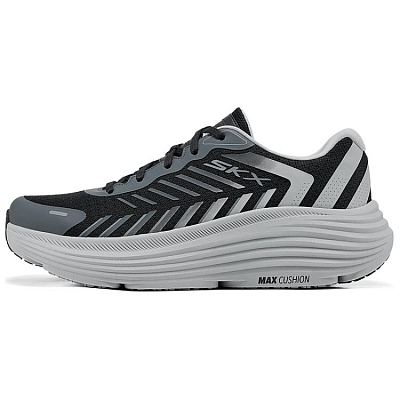 Skechers MEN'S GO Anti Slip Wear Resistant Low Top Casual City Commute Running Shoes Unisex Black Gray