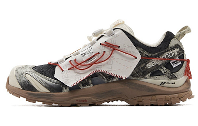 SALOMON XA Pro 3D ADV Anti-Slip Wear-Resistant Low-Top Running Shoes Unisex Black Gray