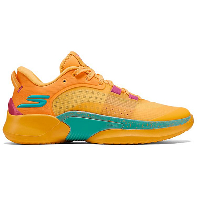 Skechers MEN'S GO BASKETBALL Low Top Basketball Shoes Men's Orange