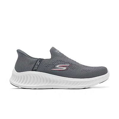 Skechers MEN'S GO WALK Durable Breathable Low-Top Casual Shoes Men's Gray