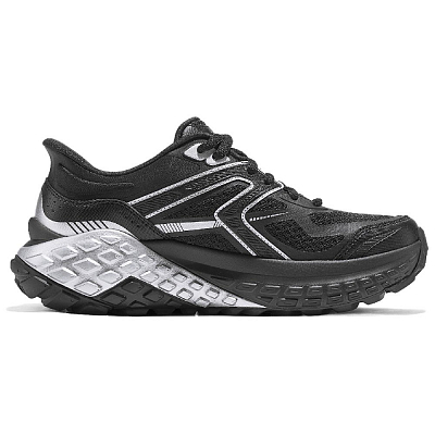 Skechers Sport Low Top Running Shoes Women's Black Silver