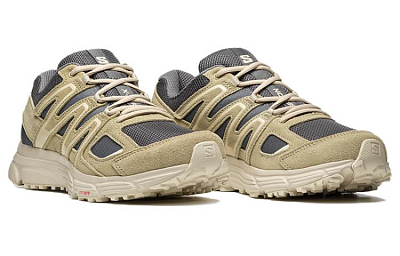 SALOMON X Mission 4 Suede 'Brwon Grey'