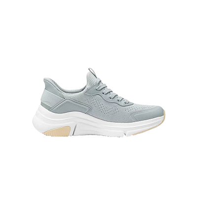 Skechers Slip Ins Breathable Low-Top Casual Shoes Women's Gray
