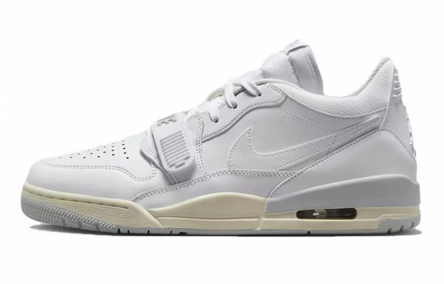 Jordan Legacy 312 Crane Groaning Wear-Resistant Slip-Resistant Low-Top Vintage Basketball Shoes Men's Gray купить в интернет-магазине Yoocart с быстрой доставкой по России.