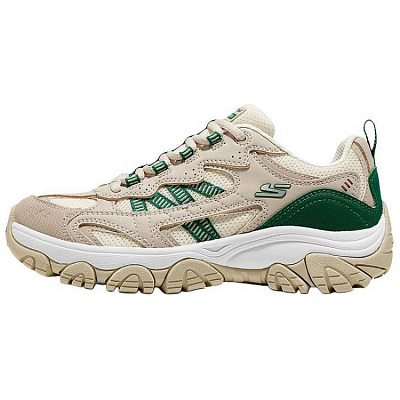 Skechers OUTDOOR Low Top Hiking Shoes Women's Beige Green