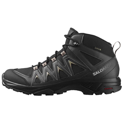 SALOMON X Braze Anti-Slip Wear-Resistant Mid-Top Trekking Shoes Women's Black